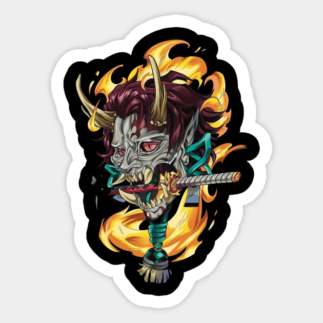 demon slayer Sticker by primemoment